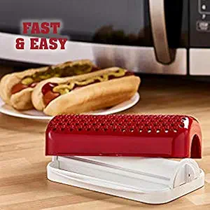 Maharaj Microwave Hot Dog Cooker, Mini Hog Dog Sausage Maker Safe DIY Kitchen Gadgets Oven Tools