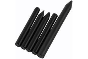 ‎QIILU Qiilu Paintless Dent Repair Tap Down Tool, 5pcs Professionelle Nylon Hahn Down Pen Paintless Hagel Removal Dent Reparatur Werkzeuge(Schwarz)