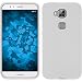 Produktbild PhoneNatic Case für Huawei G8 Hülle Silikon weiß S-Style + 2 Schutzfolien