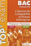 Image de L'épreuve de Comptabilité et finance d'entreprise Tle STG