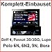 Produktbild Komplett-Set Golf 4 Passat 3B 3BG Polo 6N 9N Lupo Pioneer AVH-X7800BT Autoradio USB CD