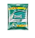 Wilkinson Sword Extra 2 Sensitive 10 + 5 Pack (2 x Pack of 15)