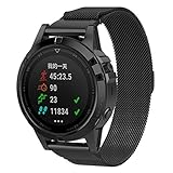 Malla de acero inoxidable duradera y tejida con bucle Milanese ajustable para un uso diario cómodo.