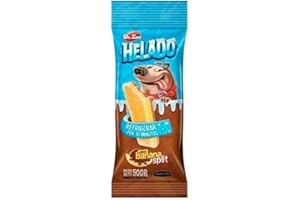 CT-TRONICS Dr.Zoo Helado para Perros 12 x 50 Gr | Varios sabores Crema, Banana Split o Salchicha y Queso | Sabrosos (12x50Gr, Banana Split)