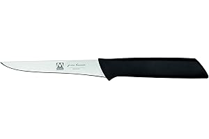 SANELLI AMBROGIO Montana Optima Coltello da Cucina Disosso, Coltello Cucina per Disossare con Lama 14 cm in Acciaio Inox all'Azoto e Manico Ergonomico, Coltelli da Tavola Made in Italy