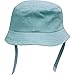 Baby & Toddler Summer Bucket Sun Hat with Velcro Chin Strap (6-12 Months (48cm), Sky Blue)