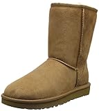 Altura del cargador: 18 cm UGG Australia Classic Short Ii Che, Botas de Nieve para Mujer, Marrón (chestnut), 38 EU