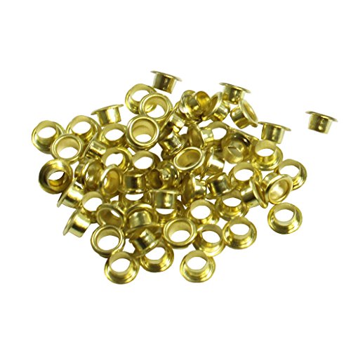 Lochzangenset Ösenzange mit 100 Ösen von Kurtzy – Metallösen Druckknopf Stud Ring Schneider Zange Werkzeug – ideales Werkzeug für Leder, Stoff, Gürtel, Kleidung, dekorative Reparatur - 3