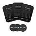 Produktbild 6 Pack,Faost Magnetic mount kits with 3M Adhesive for All Magnetic Car Mount Cradle Cellphone Holder Rectangle and Round (Black,M2)