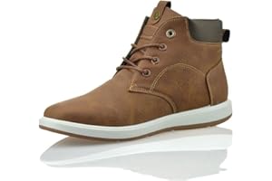 SURRIPA Ankle Boots for Men Lace up Business Work Office Dress Shoes Ankle Biker Boots