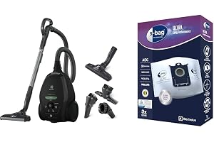 Dammsugare Pure D8.2 Green PD82-Green – Tyst 57 dB, 75% Återvunnen Plast, SmartMode, OneGo PowerClean, Svart + 3 s