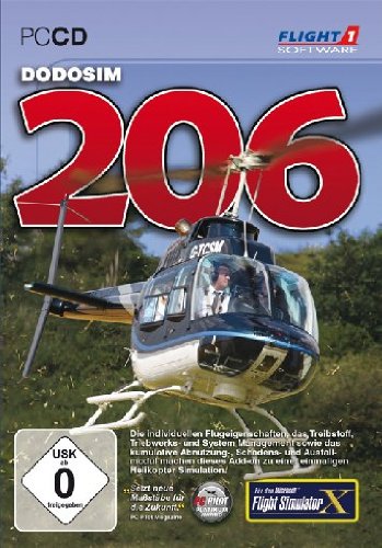 Preisvergleich Produktbild Flight Simulator X - Flight 1 Dodosim 206 (Add-On)