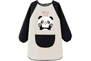 Mecmbj malkittel Schule 1. klasse, malerkittel Kind 7-12 Jahre, langärmelige Bastelschürze Kinder für Jungen und Mädchen, malkittel Schule für Kunst, Malen, Kochen, Essen, aktivitäten