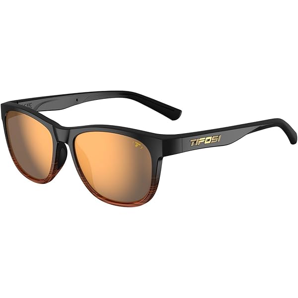 Lunettes De Soleil Tifosi Swank XL - Monture Tortue Bleue - Verres Marron - Unisexe