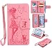 Produktbild Chreey Apple Iphone 6 / 6S (4.7 Zoll) Hülle Cover Case Leder Muster Flip Etui Case ,Kreditkartenslot (9 Schlitz), geeignet für Ihr Handy-Gehäuse zu schützen