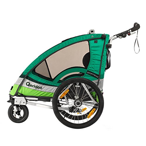 Qeridoo Sportrex 2 Fahrradanhänger 2017 – 2 Kinder - 2
