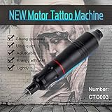 【POTENTE Y ESTABLE】 Pluma rotatoria de máquina de tatuaje hecha por aluminio CNC, diseño de ingeniería humana ventaja, artesano de alta gama, calidad estable. Suiza se especializa en la importación de motores de copa hueca, un rendimiento potente y estable puede lograr una amplia variedad de estilos y técnicas.