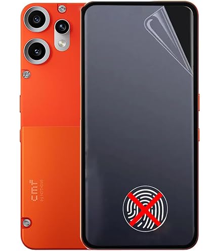 2x Matte Schutzfolie Für Nothing Phone – 6.77 Zoll, Anti-Blendung & Fingerabdruck, Hydrogel