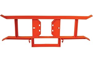 Eagle Orange Cable Tidy with Handle, 2 x Plug Holders Use with 30m 1.5mm Power Cable, Speaker Cables, Festive Christmas Lights