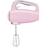 Smeg HMF01PKEU El Mikseri 50'li Yıllar Retro Tasarım Pembe
