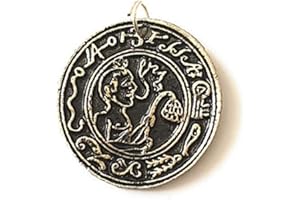 Terre Divinatoire Amulette et Talisman Protection - Bijoux Esoterique - en Pendentif ou sur Soi - A Le Pouvoir sur LA RÉUSSITE - 100% sans Coloration - 100% Fabrication Européenne