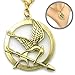 Produktbild Die Tribute von Panem Halskette mit Spottölpel Anhänger von Katniss Everdeen, Bronze