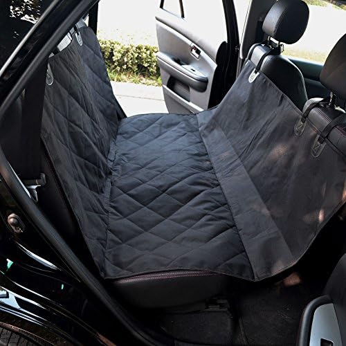 Dog Car Seat Cover, Waterproof Non Slip Backing, Pets Travel Hammock Mat fit SUVs Cars