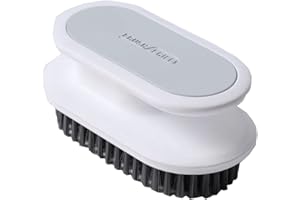 KBUYS Bürste mit weichen Borsten zum Reinigen von Kleidung, Schuhen, Küche usw. Reinigungsbürste für den Haushalt (Weiß)