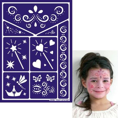 Preisvergleich Produktbild Unbekannt OZ International – gt41597 – Schmuck und Kosmetik – Schablone Make – Märchen-Fee