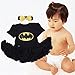 Healthy Clubs Newborn Infant Baby Girl Batman Romper Bodysuit Dress Clothes Photo Outfits (S)