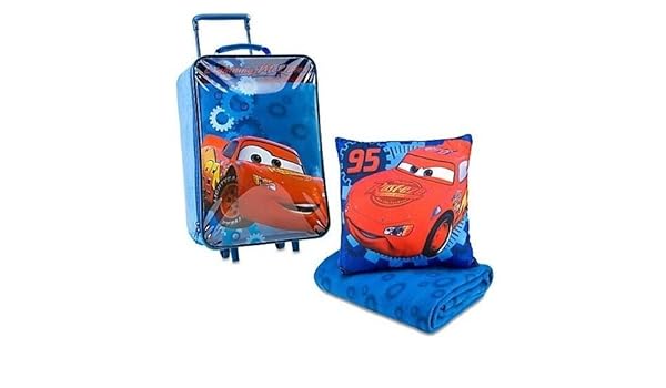 lightning mcqueen suitcase uk
