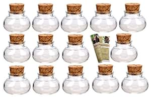 UOCAI 6 contenitori rotondi da 300 ml, con coperchio, ermetici, a prova di perdite, piccoli barattoli di plastica, contenitori per congelatore, da cucina, da congelatore