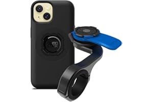 Quad Lock Out Front PRO Bike Phone Holder Kit with MAG Phone Case for iPhone 15 Plus