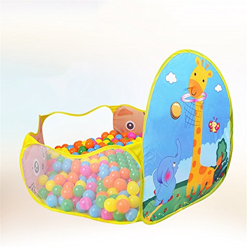 Chendongdong Children Play Tents Playpens Tents Toddler Sensory Ball Pit Play House Outdoors 120*70/30CM (not include balls)