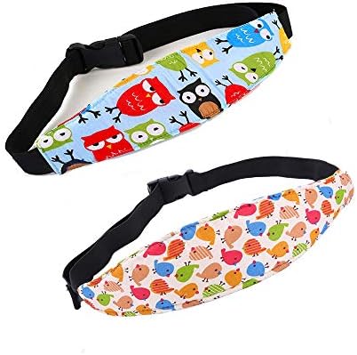 G-Tree Baby Head Band, Toddler Car Seat Neck Relief and Head Support, Pillow Support Slumber Sling, Easy Installation On Most Convertible Seats and Safety to Babies and Kids（2 Pack）
