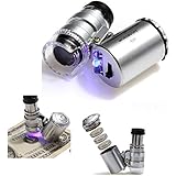 Monóculo con lupa y 