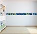 Alphabet Design Children's Self Adhesive Vinyl Wallpaper Border 15cm Wide 5 Metre Long