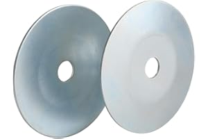 4" Airway Flange Kit, Airway Buff Safety Flange Set for Angle Grinder with 5/8" Arbor Hole - 1 Set