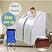 Produktbild SISHUINIANHUA Tragbare Sauna Dampfbad Wohltuende Haut Gewichtsverlust Kalorien Bad SPA Detox Sauna Zelt