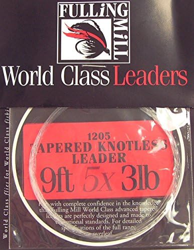 Fulling Mill 9ft TAPERED LEADERS