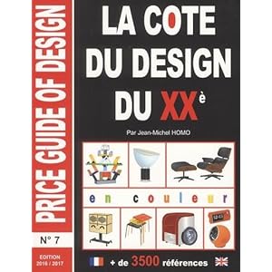 La cote du design du XXe