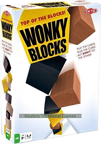 Wonky Blocks - Tumble Tower Game by Tactic Games