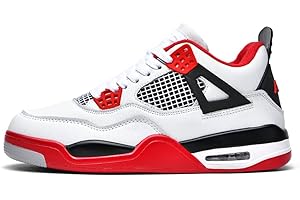 CLOFAB Sneakers for Men Women Air 4 Retro Classic Basketball Shoes Kids Casual Skate Shoes Light Non-Slip Work Running Walking Zapatos