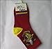 Produktbild 1 Paar Hogwarts Socken von Gryffindor, Slytherin, Ravenclaw oder Hufflepuff - 90-100% Baumwolle (Gryffindor)