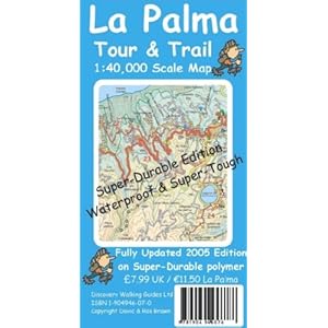 La Palma Tour and Trail Map Super-durable Version