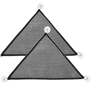 MAIMASHI Reptile Breathable Mesh Hammock Habitat Climbing Chameleon, Lizards,Gecko Black Large