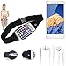 Produktbild Bauchtasche Gürteltasche für Nubia N1, schwarz + Kopfhörer. Sport Running Jogging Fitness Laufen Umhängetasche Exercise Schutzhülle - K-S-Trade (TM)