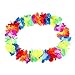 Produktbild 10 Pack JUYUAN-EU Blumenketten Hawaiiketten Multicolor Bunt Blumenkette Hawaiikette Silk Halsketten Blütenketten