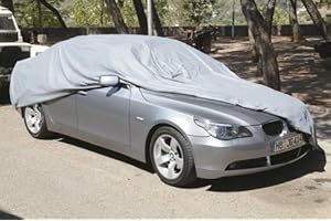 MP ESSENTIALS Black Indoor & Outdoor UV Rain Ice Breathable & Water Resistant Full Car Cover for Mercedes C Class