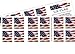 Produktbild USPS U.S. Flag Forever Stempel 40 Stamps Blau / Rot / Weiß